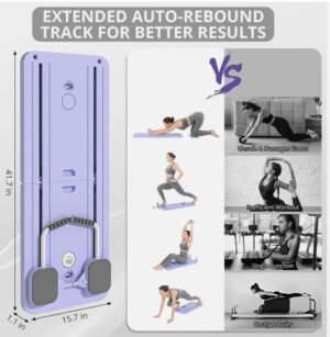Multifunctional Foldable Pilates Reformer Pilates Board Home Exercise Machine - Image 3