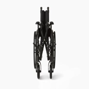 Medline K4 Premium Lightweight Wheelchair with 18" Wide Seat, Swing-Back Desk-Length Arms, Elevating Leg Rests, and 300 lb. Weight Capacity - Image 5