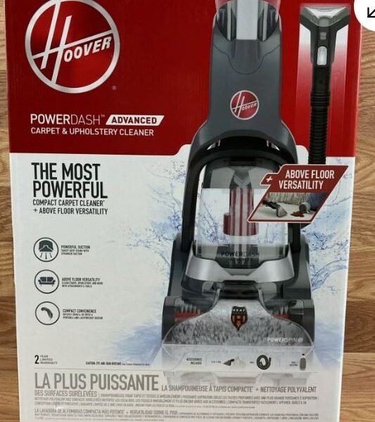 HOOVER PowerDash Advanced Carpet and Upholstery Cleaner FH55000 NEW