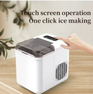 CKGO Smart Ice Maker - 6-8 Mins for 9 Cubes, 100-Cube Capacity, APP-Controlled Size, One-Touch Self-Cleaning, Home & Commercial Ice Bar - Image 3
