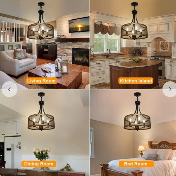 Farmhouse Chandelier light