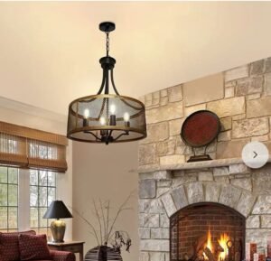 Farmhouse Chandelier light - Image 5