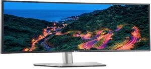 Dell 34 Plus USB-C Curved Monitor - S3425DW - 34-inch (3440 x 1440) up to 120 Hz 21:9 Display, VA Panel, AMD FreeSync Premium, 99% sRGB, 95% DCI-P3, Integrated Speakers, 3000:1 Contrast Ratio