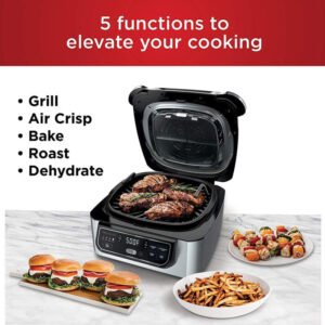 Ninja Foodi AG301 4qt Indoor Grill and Air Fryer - Black