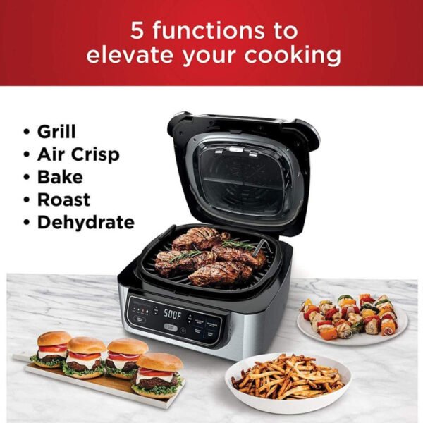 Ninja Foodi AG301 4qt Indoor Grill and Air Fryer - Black