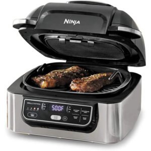 Ninja Foodi AG301 4qt Indoor Grill and Air Fryer - Black - Image 2